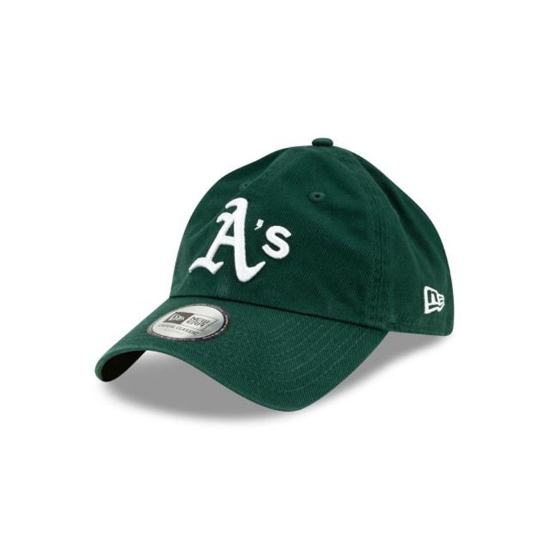 MLB Oakland Athletics Casual Classic Adjustable (URG9137) - Green New Era Caps